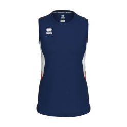 Damski tank top Errea Carry. Białe topy damskie ERREA, bez wzorów, bez ramiączek. Za 227.50 zł.