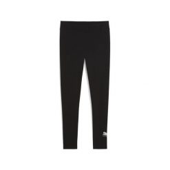 Damskie legginsy ESS METALLIC PUMA Black Metallic Silver. Czarne legginsy damskie Puma, m, bez wzorów. Za 129.00 zł.