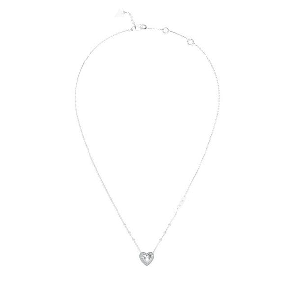 Naszyjnik Guess. Szare naszyjniki damskie Guess, srebrne. Za 259.99 zł.