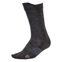 Skarpety RunxGraphic Washed. Czarne skarpetki damskie Adidas, bez wzorów. Za 64.95 zł.