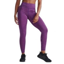 Legginsy kompresyjne wysokiej talii dla kobiet 2XU Aero. Fioletowe legginsy damskie 2XU, m, bez wzorów, z dzianiny. Za 611.00 zł.