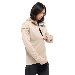 Kurtka z kapturem Haglöfs L.I.M Mid Fast II. Brązowe kurtki męskie Haglöfs, l, bez wzorów, sportowe, z kapturem. W wyprzedaży za 604.00 zł.