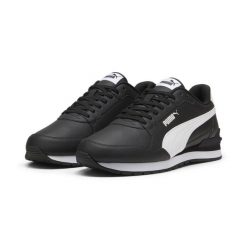 Męskie Skórzane Buty Sportowe ST Runner V4. Białe buty sportowe na co dzień męskie Puma, z materiału, bez zapięcia, trekkingowe. Za 224.99 zł.