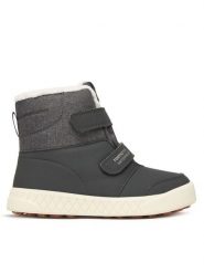 Reima Śniegowce 5400030A-970A Czarny. Czarne buty zimowe chłopięce Reima, ze skóry, bez zapięcia. Za 399.99 zł.