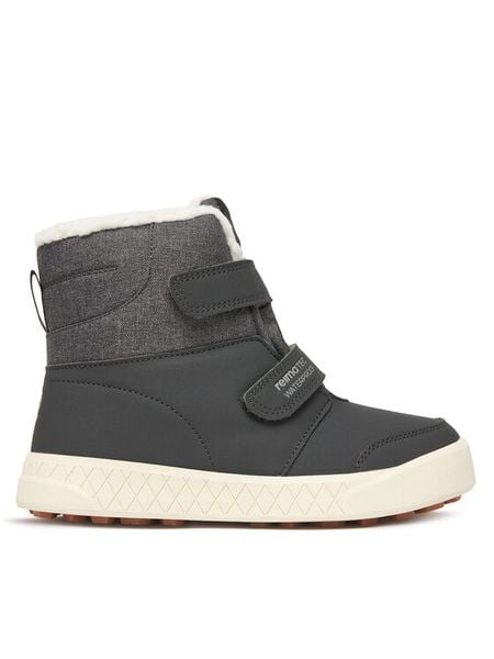 Reima Śniegowce 5400030A-970A Czarny. Czarne buty zimowe chłopięce Reima, ze skóry. Za 399.99 zł.