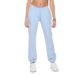 Spodnie dresowe z bawełna z kieszenie na trening. Niebieskie spodnie dresowe damskie LEONE 1947 APPAREL, bez wzorów, z bawełny. Za 124.20 zł.