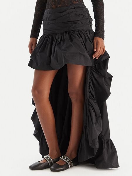 PINKO Spódnica maxi 105642 Y3LE Z99 Czarny Regular Fit. Czarne spódniczki damskie Pinko, bez wzorów, z syntetyku, maxi. Za 1,309.00 zł.