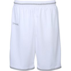 Krótki Spalding Move. Białe szorty męskie Spalding, bez wzorów, z tkaniny, sportowe. Za 79.05 zł.
