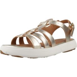 Sandały GEOX D NEBULA 2.0 C S Złoty. Żółte obuwie trekkingowe damskie Geox. Za 427.99 zł.