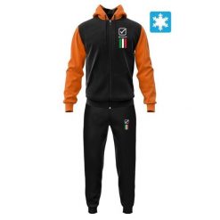 Dres z bluzą z kapturem Givova Italia 100. Brązowe bluzy z kapturem męskie Givova, m, z bawełny. Za 290.99 zł.