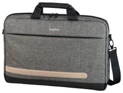 Torba Hama Terra 13.3'' szary. Szare torby na laptopa damskie Hama, bez wzorów, z materiału. Za 109.90 zł.