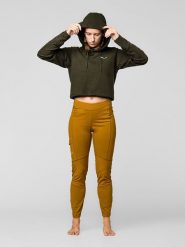 Salewa Bluza funkcyjna w kolorze khaki rozmiar: 36. Brązowe bluzy z kapturem damskie Salewa, z bawełny. Za 171.28 zł.
