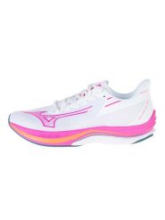 Mizuno Buty "Wave Rebellion Sonic" w kolorze biało-różowym do biegania rozmiar: 36,5. Białe obuwie do biegania damskie Mizuno. Za 219.60 zł.