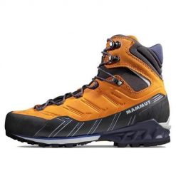 Buty trekkingowe męskie Mammut Kento Guide High Gtx. Brązowe buty trekkingowe męskie Mammut, z materiału, za kostkę, bez zapięcia, trekkingowe. Za 1,228.00 zł.