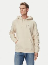 Tommy Jeans Bluza DM0DM20742 Beżowy jasny Regular Fit. Brązowe bluzy bez kaptura męskie Tommy Jeans, l, z bawełny. Za 329.99 zł.