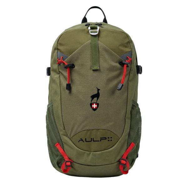 Plecak turystyczny 20L AULP VERDI. Zielone plecaki damskie Aulp, bez wzorów, z materiału, biznesowe. Za 179.99 zł.