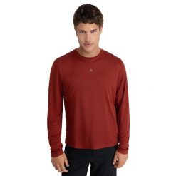 Męska koszulka trekkingowa z długim rękawem Siroko Reserve Maroon. Czerwone koszulki męskie z długim rękawem SIROKO, m, z materiału. Za 85.60 zł.