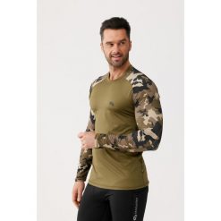 Koszulka termoaktywna fitness z długim rękawem męska Rough Radical Furious army. Czarne bielizna termoaktywna męska ROUGH RADICAL, m, bez wzorów. W wyprzedaży za 93.42 zł.