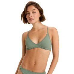 Trójkątny stanik bikini dla Kobiety BEACH CLASSICS BA ATHL TRI Zielony. Zielone bikini damskie Roxy, bez wzorów. Za 149.99 zł.