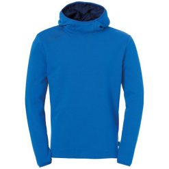 Bluza z kapturem Uhlsport Essential. Niebieskie bluzy sportowe męskie UHLSPORT, xl. Za 212.00 zł.