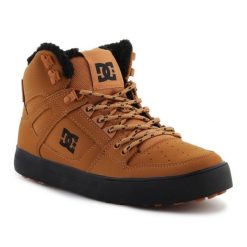 Buty DC Shoes Pure High-Top Wc Wnt M ADYS400047-WEA brązowe. Brązowe buty sportowe na co dzień męskie na zimę, z materiału, bez zapięcia. Za 613.11 zł.