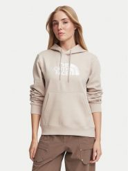 The North Face Bluza Essential Drew Peak NF0A8FDP Beżowy jasny Regular Fit. Brązowe bluzy bez kaptura damskie The North Face, l, z syntetyku. Za 349.99 zł.