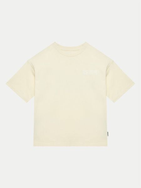 Jack & Jones Junior T-Shirt Brooklyn Graphic 12263183 Écru Relaxed Fit. T-shirty chłopięce JACK & JONES Junior, bez wzorów, z bawełny, bez ramiączek. Za 59.99 zł.