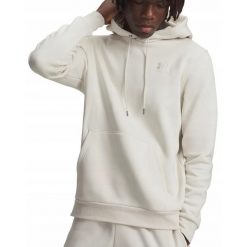 Bluza na co dzień Męska Under Armour sportowa Dresowa Z Kapturem. Brązowe bluzy sportowe męskie Under Armour, bez wzorów, z dresówki, sportowe, bez kołnierzyka, bez ramiączek. Za 279.00 zł.