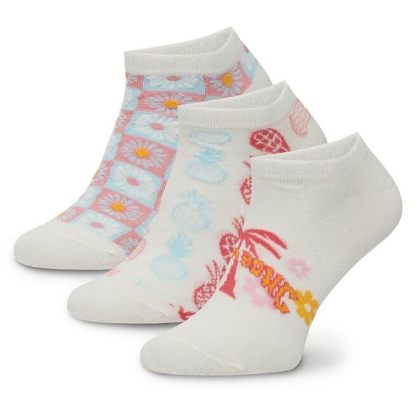 Skarpety krótkie Billabong. Białe skarpetki damskie Billabong, bez wzorów. Za 24.99 zł.