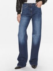 Elisabetta Franchi Jeansy PJ-47I-41E2-V320 Niebieski Straight Fit. Niebieskie jeansy damskie Elisabetta Franchi. Za 1,589.00 zł.