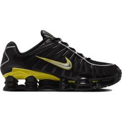 Buty do chodzenia męskie Nike Shox TL. Czarne buty sportowe na co dzień męskie Nike, z materiału, bez zapięcia, trekkingowe. Za 885.00 zł.