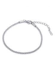 MOODE Bransoletka "Jade" rozmiar: onesize. Szare bransoletki damskie MOODE, ze stali. Za 43.99 zł.