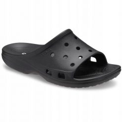 Klapki Dla Dorosłych Crocs Saturday Slide. Czerwone klapki i japonki męskie Crocs, z materiału. Za 139.99 zł.