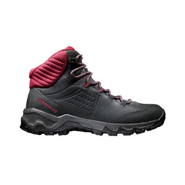 Damskie buty trekkingowe Mammut NOVA IV MID GTX nubuck terracare GORE-TEX Vibram. Czarne obuwie trekkingowe damskie Mammut, na jesień. Za 893.70 zł.