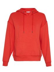 MOSS COPENHAGEN Bluza w kolorze czerwonym rozmiar: S/M. Czerwone bluzy z kapturem damskie MOSS COPENHAGEN, m, z wiskozy. Za 149.31 zł.