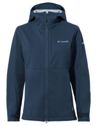 Kurtki damskie All Year Elope Softshell Jacket II. Niebieskie kurtki softshell damskie Vaude, s, bez wzorów, z materiału, bez kaptura. Za 769.00 zł.