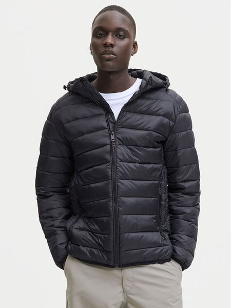 Jack & Jones Kurtka przejściowa Bradley 12280970 Czarny Regular Fit. Czarne kurtki męskie Jack & Jones, l, bez wzorów, z syntetyku, bez kaptura. Za 219.99 zł.