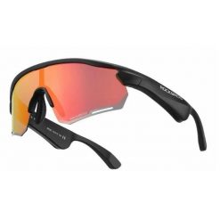 Sportowe okulary przeciwsłoneczne Bluetooth z czerwonymi soczewkami polaryzacyjn. Czerwone okulary przeciwsłoneczne damskie ROCKBROS. Za 359.60 zł.
