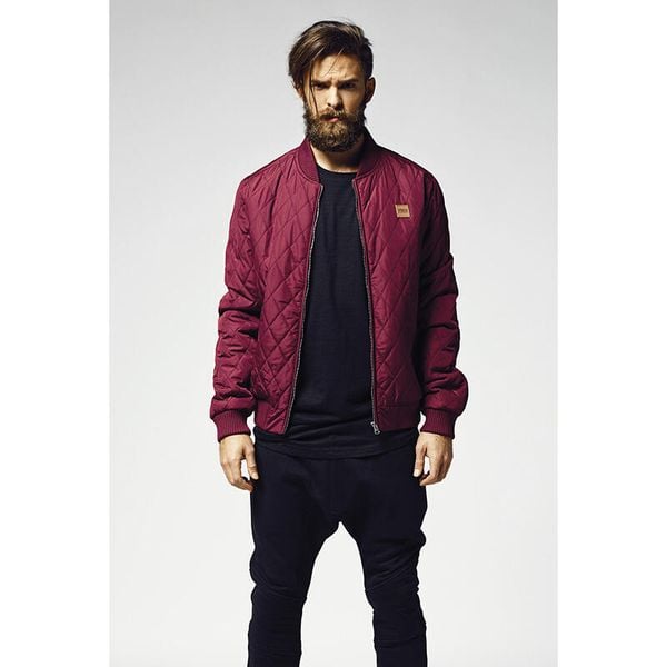 Urban classic diamond nylon parka. Brązowe parki męskie Urban Classics, na zimę, m, bez wzorów, z nylonu. Za 237.00 zł.