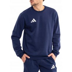 Bluza Męska adidas Entrada 26 Bez Kaptura Sportowa Bawełniana roz. XXL. Niebieskie bluzy sportowe męskie Adidas, m, z bawełny. Za 132.99 zł.