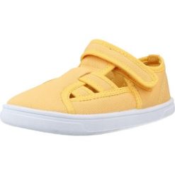 Sandały BLANDITOS MOLLYBD SANDALIA LONA CERRADA Żółty. Żółte sandały damskie BLANDITOS BY CRIO'S, bez wzorów, z tkaniny, bez obcasa. Za 148.99 zł.