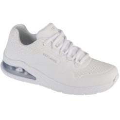 Buty sportowe Sneakersy damskie, Uno 2 - Air Around You. Białe buty sportowe na co dzień damskie Skechers, bez wzorów, trekkingowe. Za 339.99 zł.