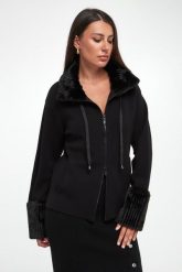 Kurtka damska z futerkiem JOSEPH RIBKOFF. Kurtki damskie Joseph Ribkoff, m, bez wzorów, bez kaptura. Za 1,149.00 zł.