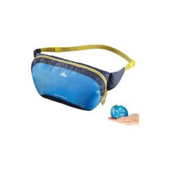 Torba nerka TRAVEL COMPACT. Niebieskie torebki klasyczne damskie QUECHUA, bez wzorów, z materiału, bez dodatków. Za 19.99 zł.