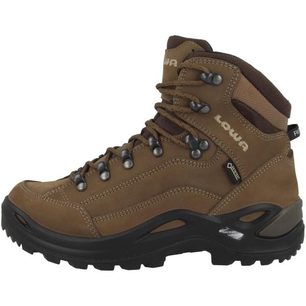 Buty trekkingowe damskie Lowa Renegade Gtx Mid S. Brązowe obuwie trekkingowe damskie Lowa. Za 866.00 zł.