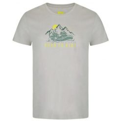 T-shirt męski LOAP Ballu, 100% bawełna, luźny krój S. Brązowe t-shirty męskie ZSPORT, m, bez wzorów, z bawełny, bez kołnierzyka. Za 161.99 zł.