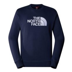 Bluza The North Face Drew Peak Crew. Czarne bluzy bez kaptura męskie The North Face, uniwersalny, z bawełny. Za 447.99 zł.