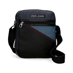 Torba w kolorze ciemnoszarym - (S)22 x (W)27 x (G)8 cm. Szare torby męskie na ramię Pepe Jeans Accessories, bez wzorów, z materiału, na ramię. W wyprzedaży za 79.95 zł.