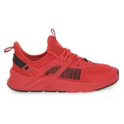 Buty do biegania męskie Puma 39524003. Czerwone obuwie do biegania damskie Puma. W wyprzedaży za 239.00 zł.