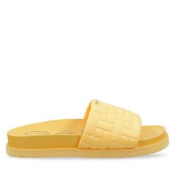 Góra kostiumu kąpielowego surfingowego damska Roxy Heyly. Brązowe bikini damskie Roxy, bez wzorów. Za 159.99 zł.